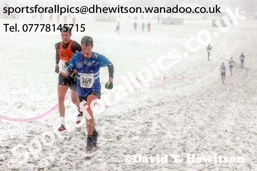 Senior mens North Eastern Cross Country, Sedgefield, County Durham. Photo: David T. Hewitson/Sports for All Pics